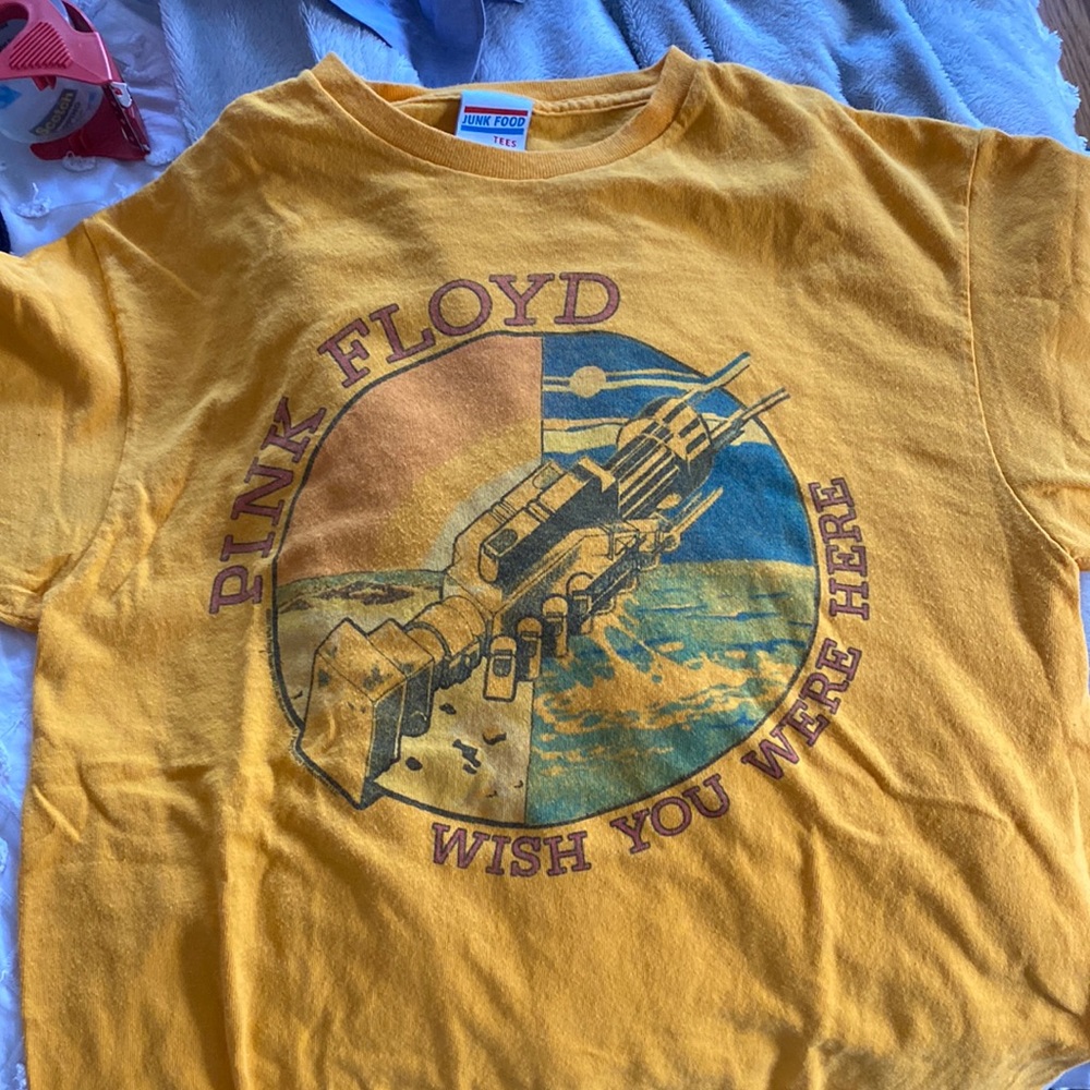 ❌SOLD❌junk food tees pink floyd wish you were here